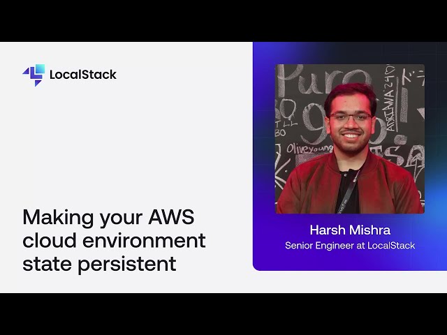 Making your AWS cloud environment state persistent