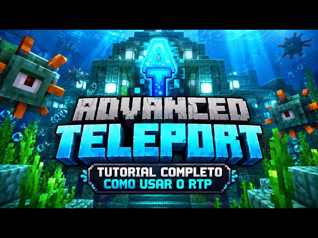 AdvancedTeleport Plugin 🔥 HOW TO CONFIGURE RTP ON YOUR MINECRAFT SERVER! |