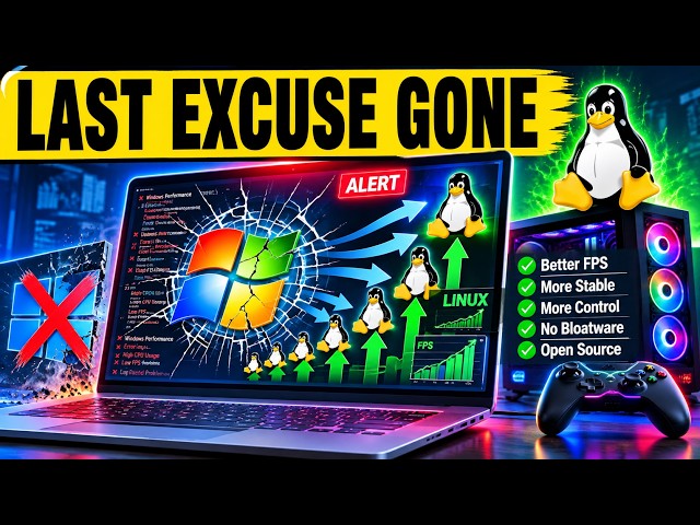 Why Linux Beats Windows at Gaming Now (And Microsoft Knows It)