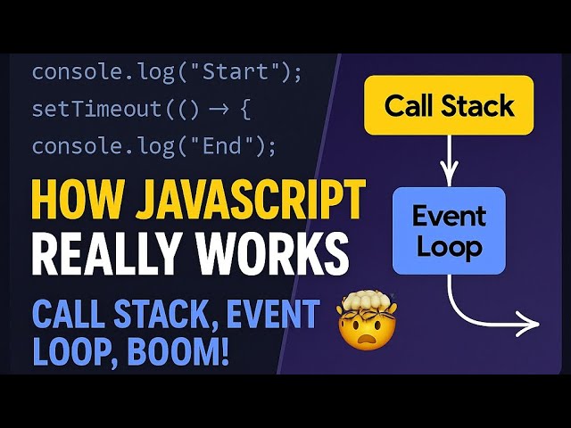 🔥Day 34: "JavaScript Behind the Scenes | Event Loop, Call Stack, Promises vs setTimeout Explained"🔥
