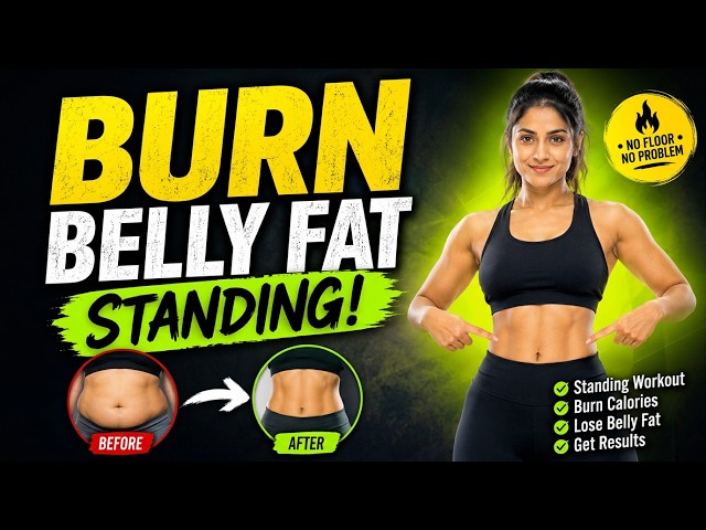 6 Perfect Standing Only Exercises to Burn Belly Fat and Side Fat