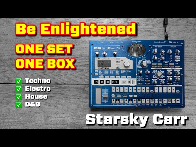 Korg Electribe EMX 1 - Techno weapon - Demo and Review