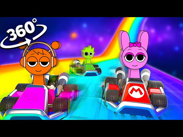 Sprunki - MARIO KART 360° VR