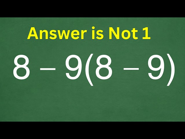 Many Will Get Wrong This Simple Math Puzzle!