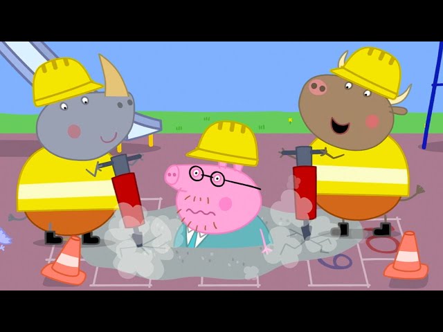 Simple Science With Daddy Pig 🚧 | Peppa Pig Official Full Episodes