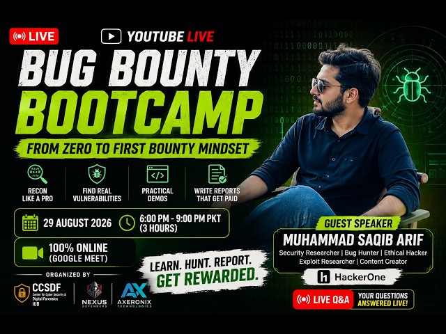 FREE ETHICAL HACKING & BUG BOUNTY BOOTCAMP