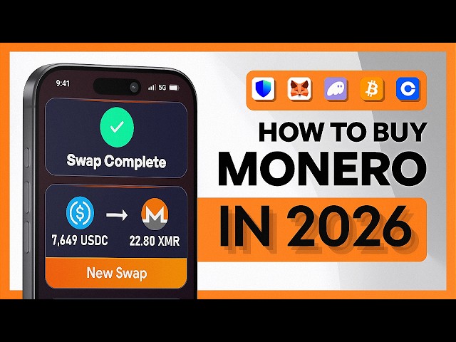 How to Buy Monero (XMR) with ETH, BTC or USDT (2026 Guide)