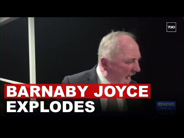 Barnaby Joyce Humiliated After Explosive On-Air Outburst At His Dog