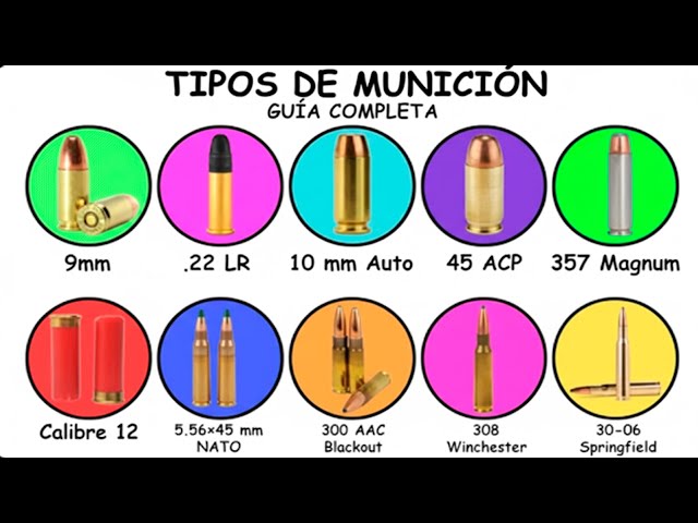 Todos los tipos de Municiones mas Populares Explicados