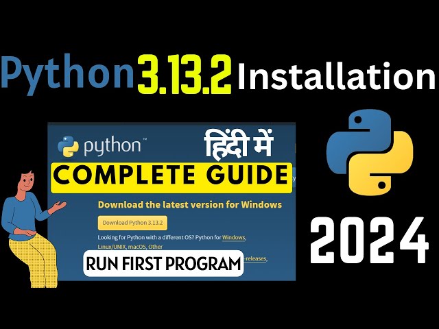How to Install Python 3.13.2 on Windows 11 [2025 Update] हिंदी में| Latest Python Installation