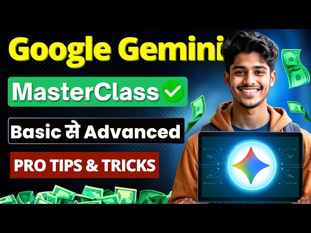 Google Gemini Masterclass 🔥| Prompt Engineering Course in Hindi | Basic to Advanced Gemini Tutorial!