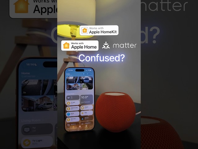 Apple Home vs HomeKit vs Matter #applehome #homekit