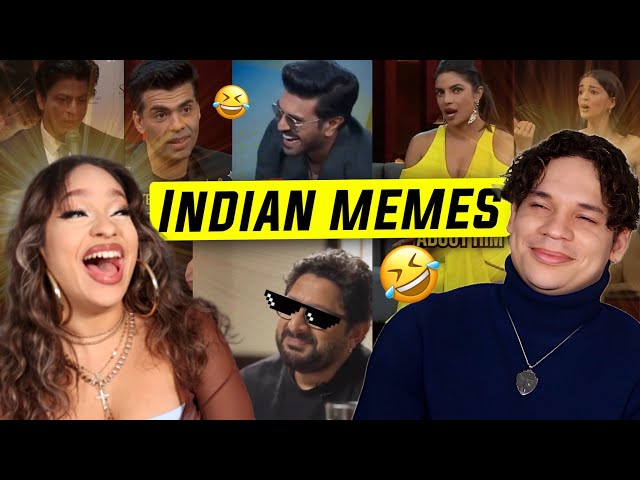 BOLLYWOOD memes are SPICY! | Latinos react to Funny Bollywood Moments for the first time