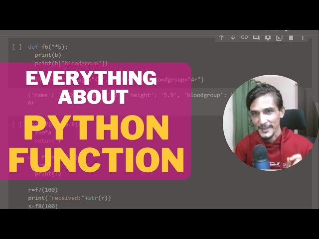 Python Function | Everything about python function | python function return | function arguments