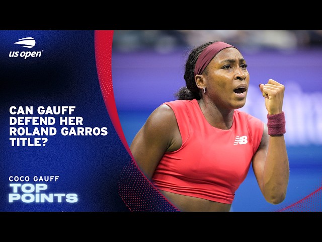 Coco Gauff's Top Passing Shots | US Open