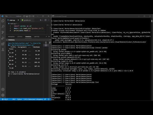 Setting up Virtual Environment in VScode for my datascience projects| Day 345 Data Science