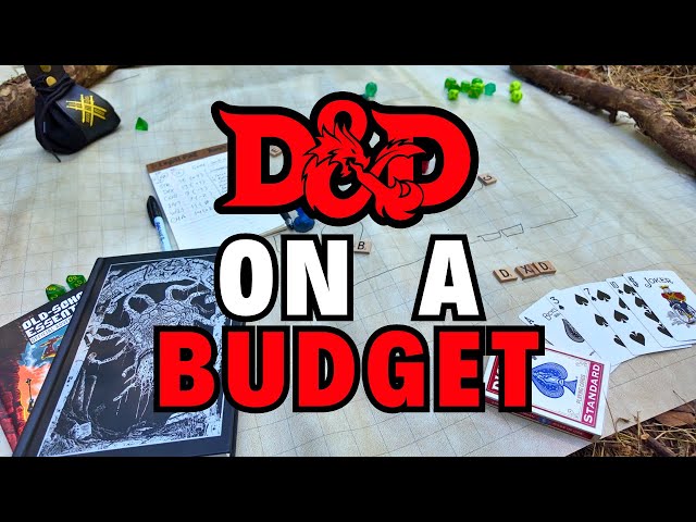 My Budget Kit for TTRPGs [like D&D / ShadowDark]