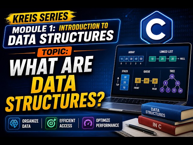 What are Data Structures? | Data, Information & Need of Data Structures | KREIS Computer Teacher