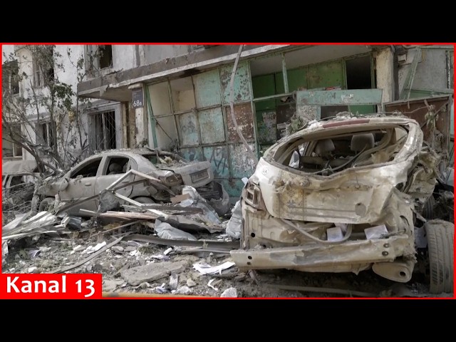 Kyiv residents describe moments of massive Russian aerial attack