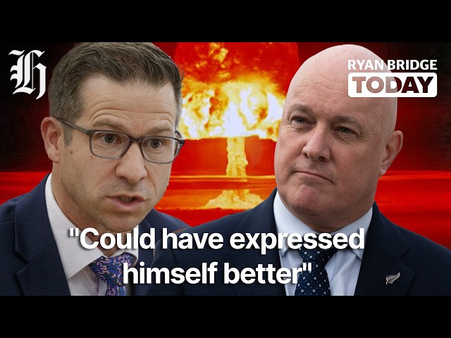 PM Christopher Luxon: No change to nuclear free postion | Ryan Bridge TODAY