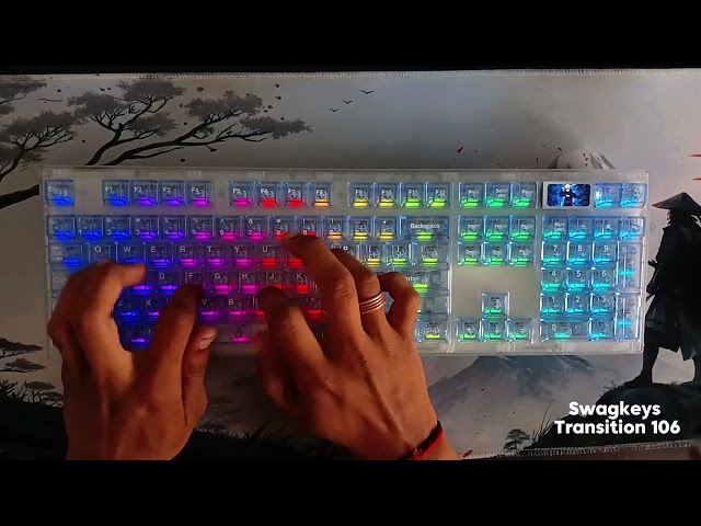 Cozy Night Keyboard ASMR 🌧️ | 8 Min Deep Satisfying Typing Sounds (No Talking)