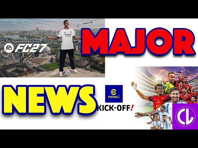 Konami da, EA quita | Ligas de eFootball + el desaire de FC 27 en Switch 2