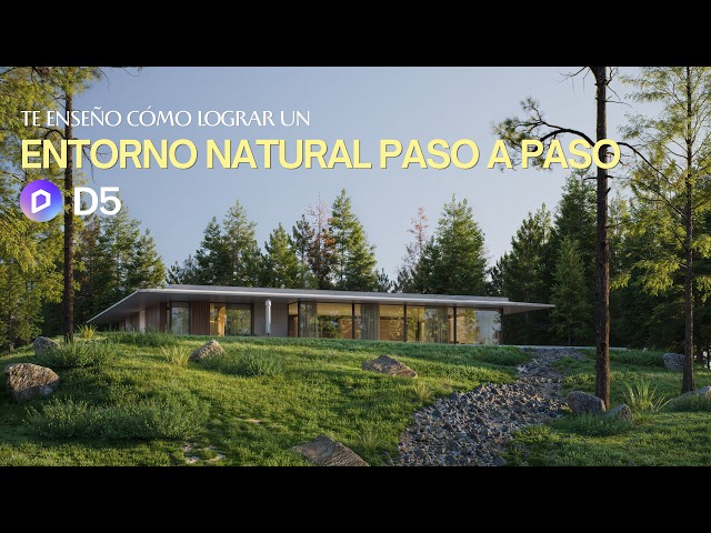 DOMINA EL PAISAJISMO EN D5 RENDER | FULL WORKFLOW