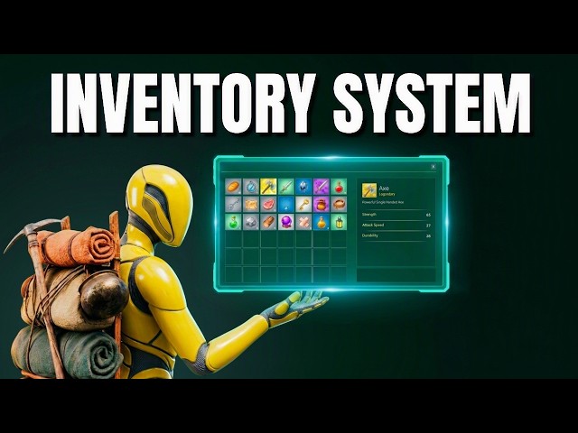 Build a Scalable Inventory System | Part 1: The Foundation | Unreal Engine 5 Tutorial