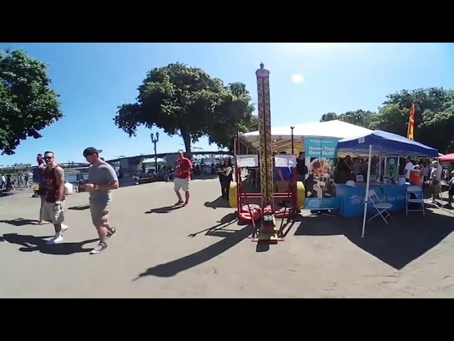 Unipiper Tours the 2018 Oregon Brewer's Festival in 360°