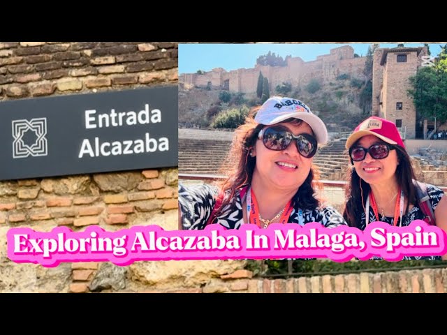 EXPLORING ALCAZABA DE MALAGA, SPAIN 
