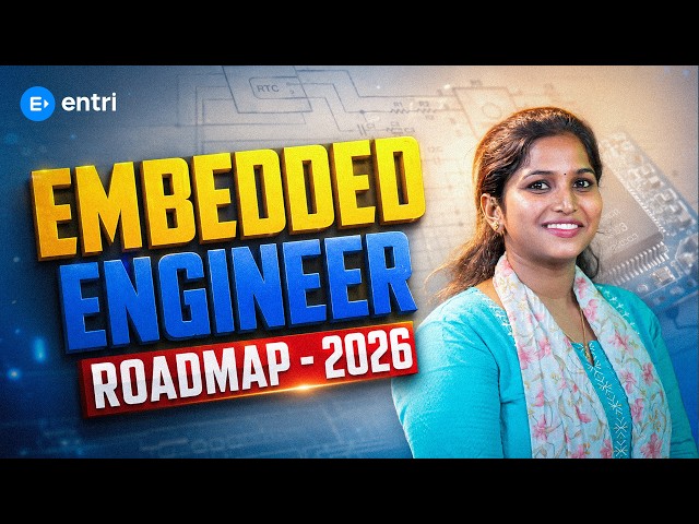 Embedded Engineer Roadmap 2026 🔥 Beginner to Job | Complete Career Guide