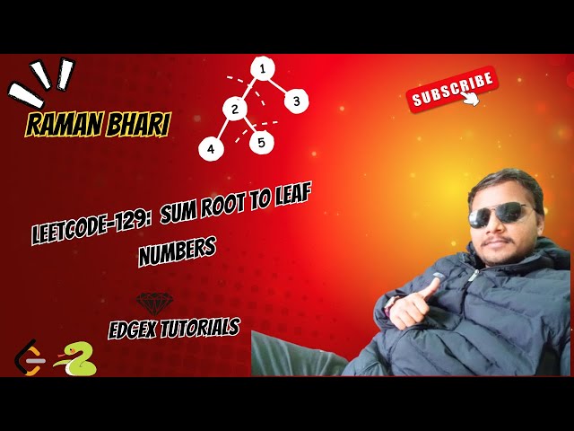 Sum Root to Leaf Numbers | Binary Tree DFS Explained | LeetCode Interview Problem