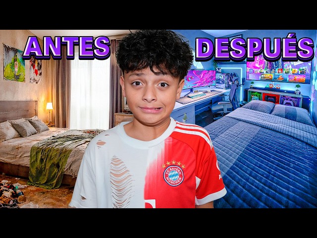 TRANSFORMANDO EL CUARTO DE DAVID