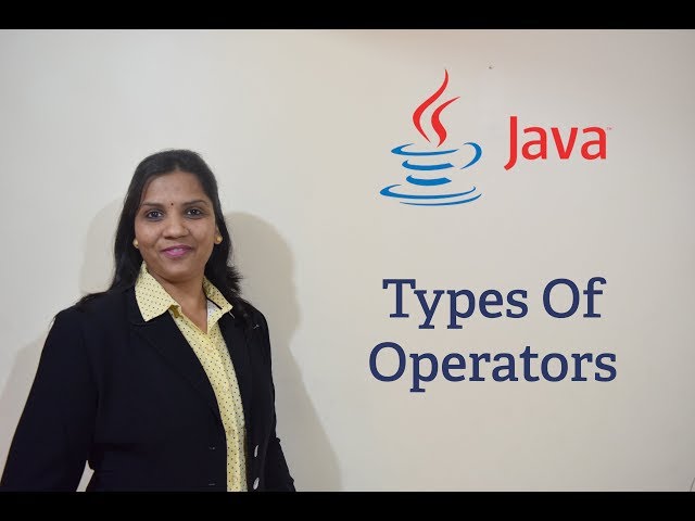 Java Tutorials 12 - Types of Operators