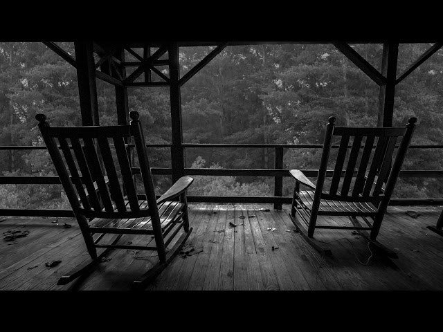 Front Porch Rain || No Mid Roll Ads || Ten Hours of Rain Sounds || Front Porch || Calming for Sleep