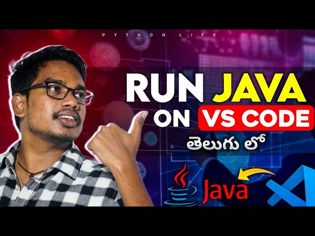 How to Run Java Code in Vs Code | Telugu 