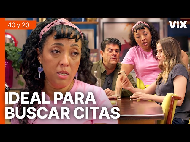 Toña le recomienda a Ceci descargar esa app misteriosa | 40 y 20 | ViX