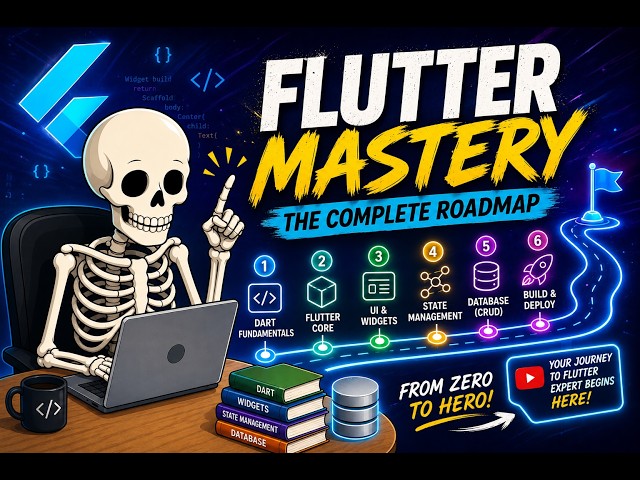 Flutter Roadmap for Beginners (Complete Guide 2026)