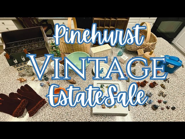 Thrifting in Pinehurst North Carolina 