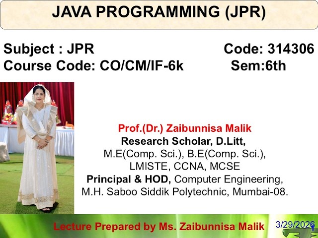 Unit - V Basics of Network Programming