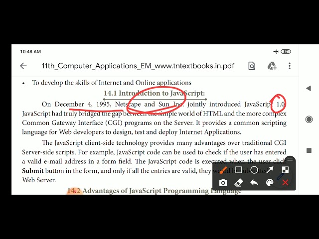+1 COMPUTER APPLICATIONS CHAPTER -14 (PART-1)
