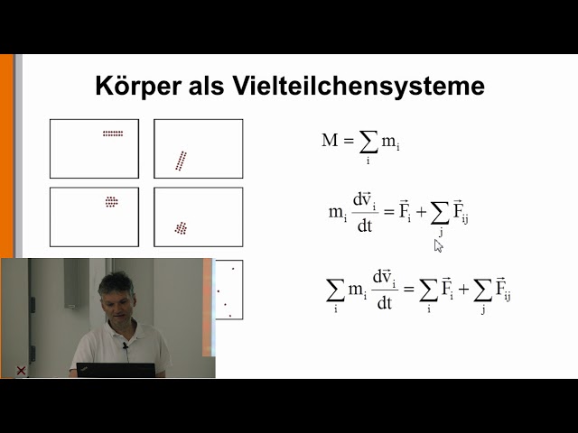 Kinematik 11: Die Bewegung des Massenschwerpunkts
