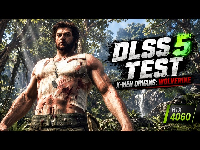 X-Men Origins: Wolverine With DLSS 5 Looks Like a Modern Remaster | RTX 4060 Laptop