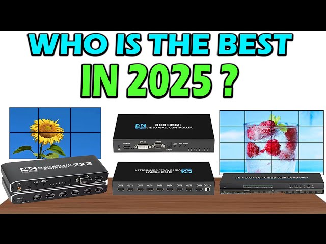 TOP 5 Best Video Wall Controllers 2025 - Ultimate Display Splicing & Processor Guide