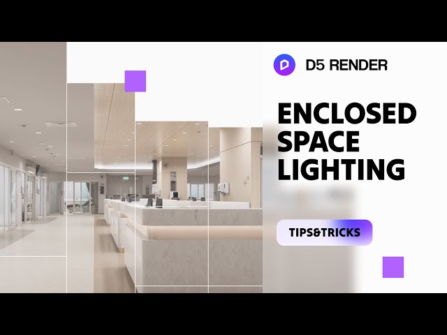 Realistic Interior Lighting Tutorial for Enclosed Space | Daytime & Night Lighting