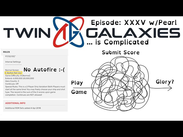 [Podcast] Episode XXXV: Twin Galaxies is ... Complicated (With the Homie, Pearl)