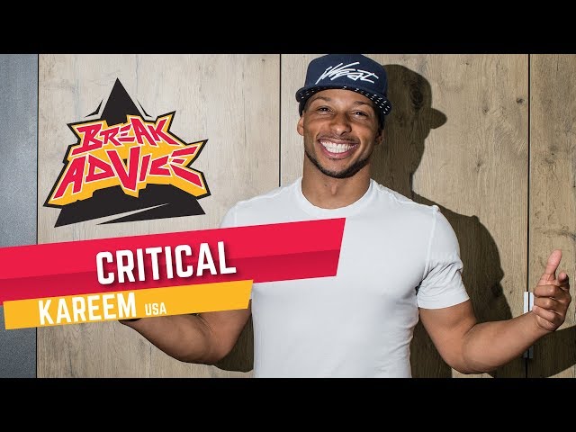Critical /w Kareem (Rock Force) | BREAK ADVICE