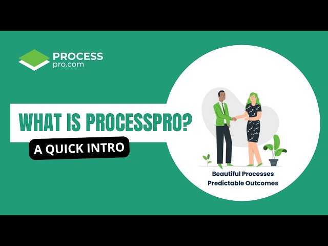 ProcessPro One Clear Way of Working