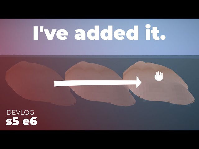 The feature everyone asks me about (indie devlog 5-6)