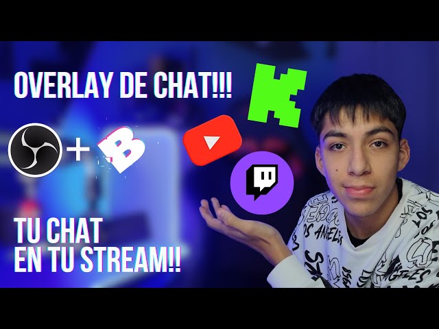 Agrega tu Chat de STREAM en OBS con Botrix | Overlay CHAT Fácil para Twitch, YouTube y Kick